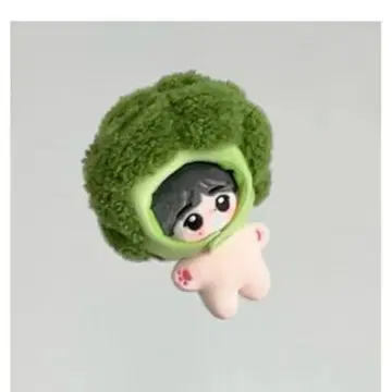 봉제 인형 의류 10cm 인형옷 브로콜리 모자 인기