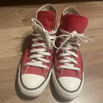 [ 컨버스 척테일러 고어텍스 빨간색 25.5cm 중고 ]