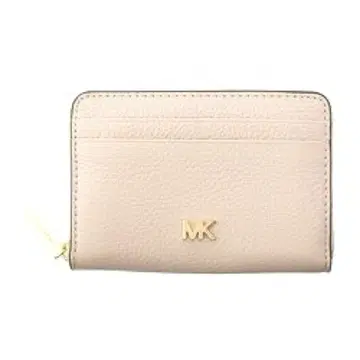 완판템 MICHAEL KORS 라운드 지퍼 MK 가죽 미니 지갑