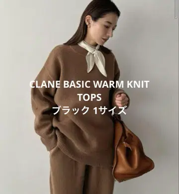 clane BASIC WARM KNIT TOPS 클라네 니트