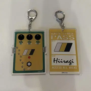 기븐 PASS풍 아크릴 키링 PASS풍 아크릴 키홀더 히이라기