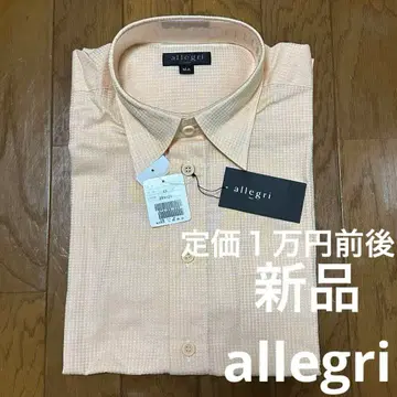 새상품 allegri 반팔 셔츠 M 오렌지