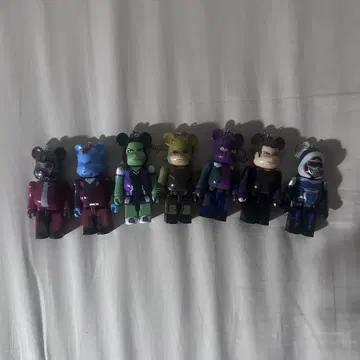 해피 복권 베어브릭 MARVEL STUDIOS 7체