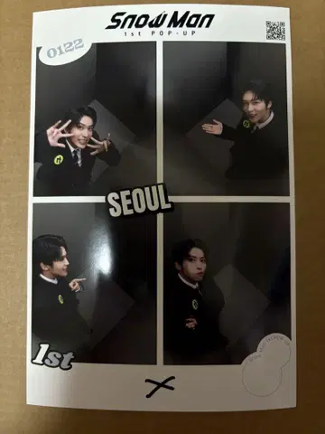 Snow Man 1st POP-UP SEOUL 프리쿠라 메구로 렌