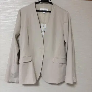 노카라 자켓 XL 아이보리