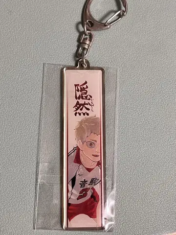 하이큐 네코마 야쿠 모리스케 메탈 키링