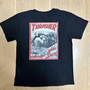 THRASHER T셔츠 M 블랙