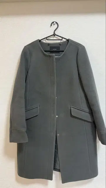 GREEN LABEL RELAXING 그레이 롱 코트