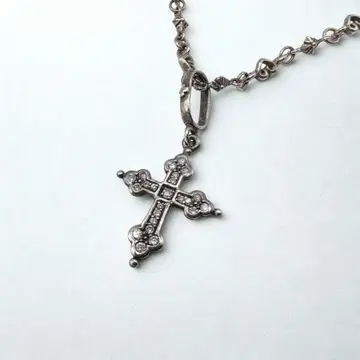 새상품급 Loree Rodkin 고딕 크로스 목걸이 SV925