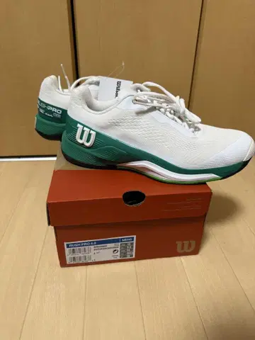 미사용 새상품 윌슨 러쉬 프로 4.0 올 코트용 28.0cm