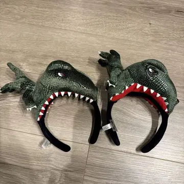 공룡 머리띠 2개 세트