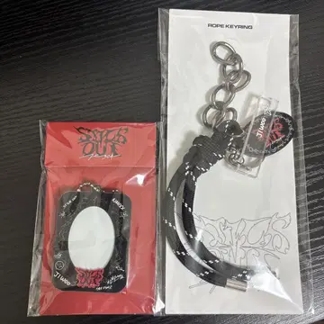 nmixx pop up 미니 홀더 & 로프 키링 지우 일본 한정판