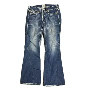 TRUE RELIGION JOEY SUPER T 플레어 로우라이즈 25