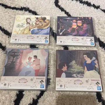 디즈니 프린세스 제일복권 F상 4개 세트