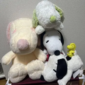 스누피 봉제 인형 세트
