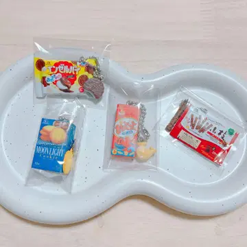 모리나가 제과 마스코트 참 2 캡슐 토이 가챠 세미 컴프 세트