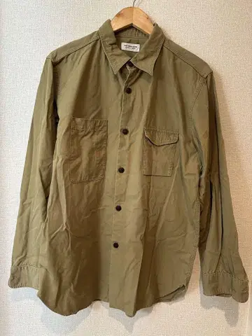 새상품급 RON HERMAN DENIM 밀리터리 셔츠