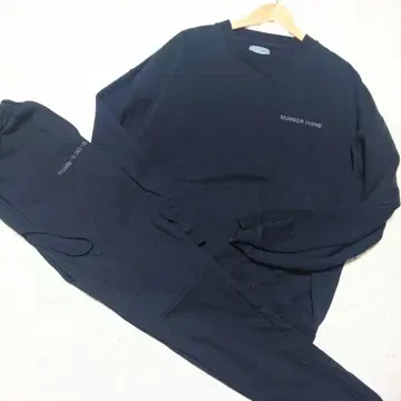 [ 레어 ] NUMBER NINE x COMMON BASE 맨투맨 셋업