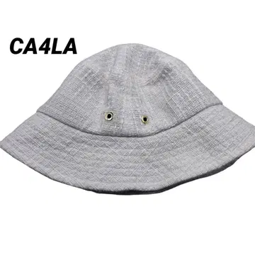 CA4LA 카시라 버킷 햇 화이트 남성용 여성용