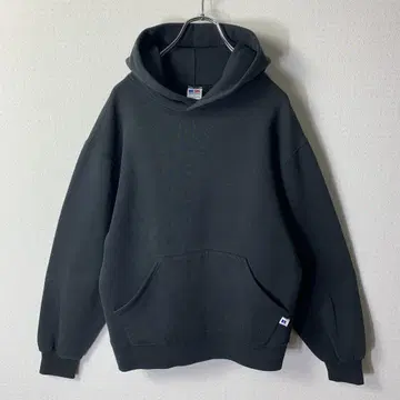 90s USA 러셀 후드티 S 블랙 50/50 akimbo