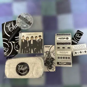 CHAIN KAT-TUN 굿즈 세트