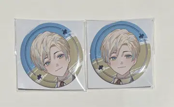 니지산지 Oriens 2주년 캔뱃지 히바치 마나