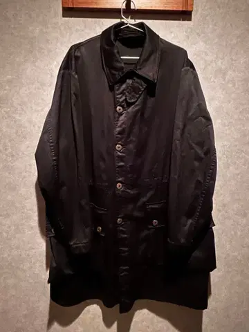 M59 스웨덴군 필드 코트 블랙 염색