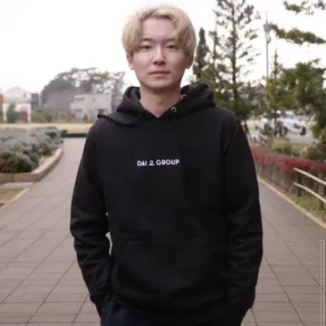 다이니그루푸 자수 로고 후드티 2세트
