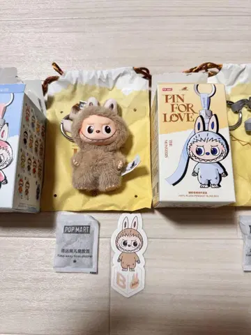3일 연휴 가격 인하! PIN FOR LOVE LABUBU 3체 세트!