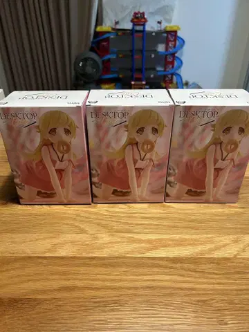 TAITO Desktop Cute 시노부 피규어 3개 세트