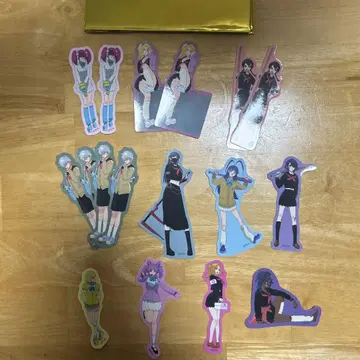 BLEACH WORLD C상 다이컷 스티커 17장 세트