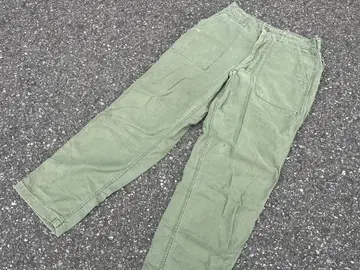 70s 빈티지 US ARMY 미군 OG-107 베이커 팬츠