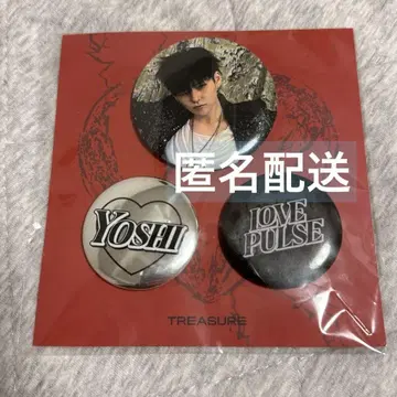 treasure 요시 lovepulse 한국 팝업 스토어 캔뱃지