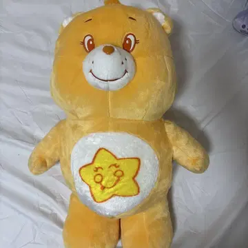 케어베어 봉제 인형(옐로우 컬러)