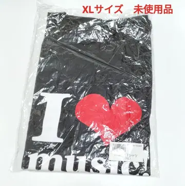 아무로 나미에 music! T셔츠 블랙 XL사이즈 미사용품