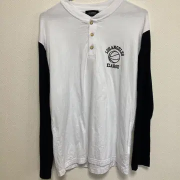 XLARGE 긴팔 헨리넥 티셔츠