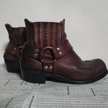 호킨스 호킨스 링 부츠 GT-5351 26.5cm 천연 가죽 브라운