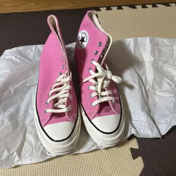 Converse 핑크 하이컷 스니커즈