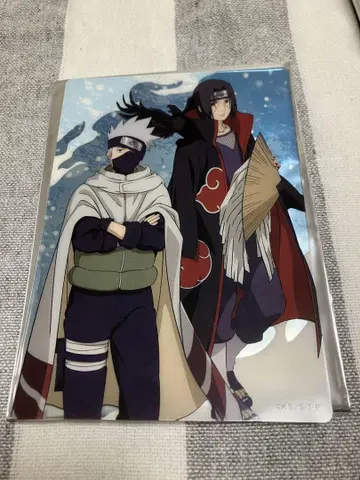 NARUTO 츠리비레 설월풍화 클리어 엽서 카카시 이타치