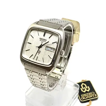 R7-3376 SEIKO 0923-5000 쿼츠 손목시계 실버