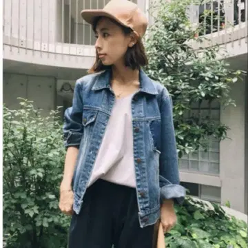 Ameri 데님 자켓