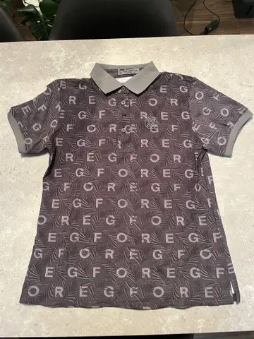 미사용 새상품 GFORE 그레이 피케 셔츠