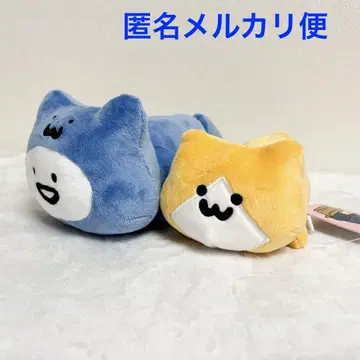 오분구토이잇쇼 빙글빙글 꼬리 봉제 인형 2종 세트