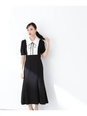 레이스 절개 칼라 원피스 JILL by JILL STUART