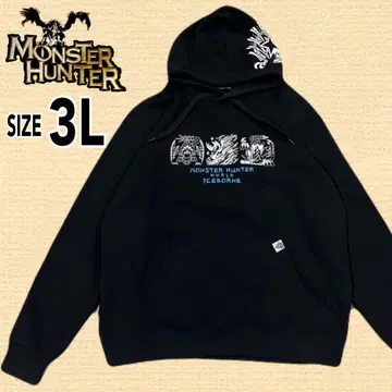 MONSTER HUNTER 몬스터 헌터 아이스본 후드티 3L
