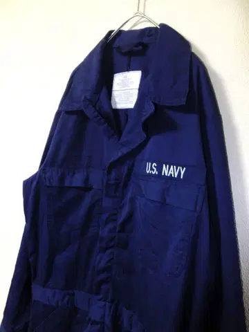 USN 밀리터리 올인원/점프수트 44XL 네이비 UNICOR
