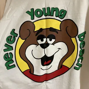 never young beach 티셔츠 L 사이즈