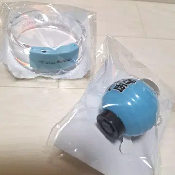 미개봉 새상품 테라니시 타쿠토 빛나는 초롱 키링 라이트 뱅글 스카이블루