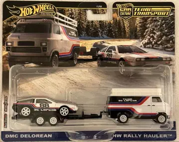 핫휠 DMC DeLorean & HW Rally Hauler