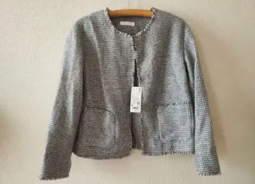 M 트위드 노카라 자켓 UNIQLO